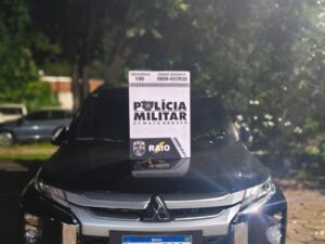Companhia Raio prende suspeito e recupera caminhonete roubada de residência em Várzea Grande