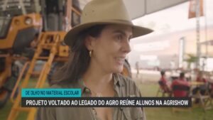 Projeto De Olho no Material Escolar reúne 1700 alunos na Agrishow