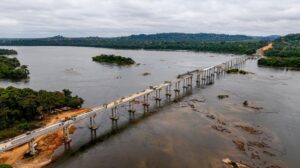 Com 1.410 metros de extensão, ponte do Rio Juruena chega a 68% de execução