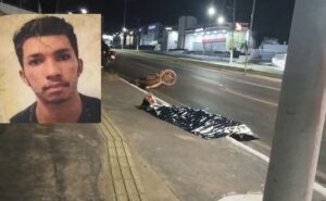 Motociclista morre após bater em poste na Avenida da FEB, em Várzea Grande