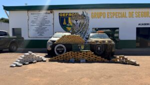 Forças de segurança apreendem 306 kg de drogas na fronteira de MT e geram prejuízo de R$ 1,2 milhão às facções criminosas