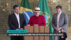 Lula se reúne com líderes do Congresso para avançar pautas antes das eleições