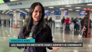 Azul inaugura voo direto entre Cuiabá e São Paulo com conexão em Congonhas