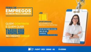 Cuiabá tem feira com mais de 3 mil vagas de emprego nesta quinta-feira