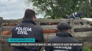 Polícia investiga desvio de 2,3 mil cabeças de gado no Rio Grande do Sul