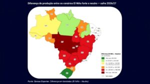 El Niño pode reduzir produtividade da soja em 13 estados do Brasil